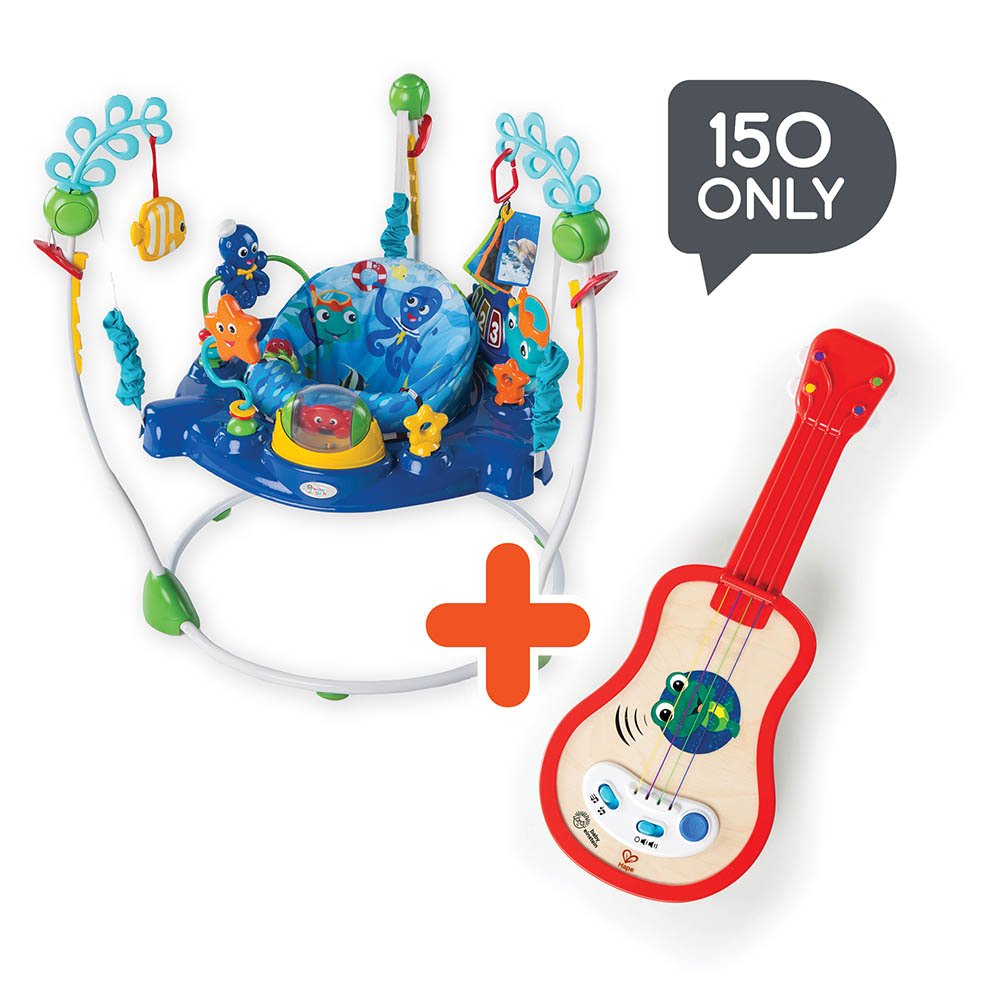 Jumper (Neptune's Ocean Discovery) & Magic Touch Ukulele Wooden Musical Toy Bundle